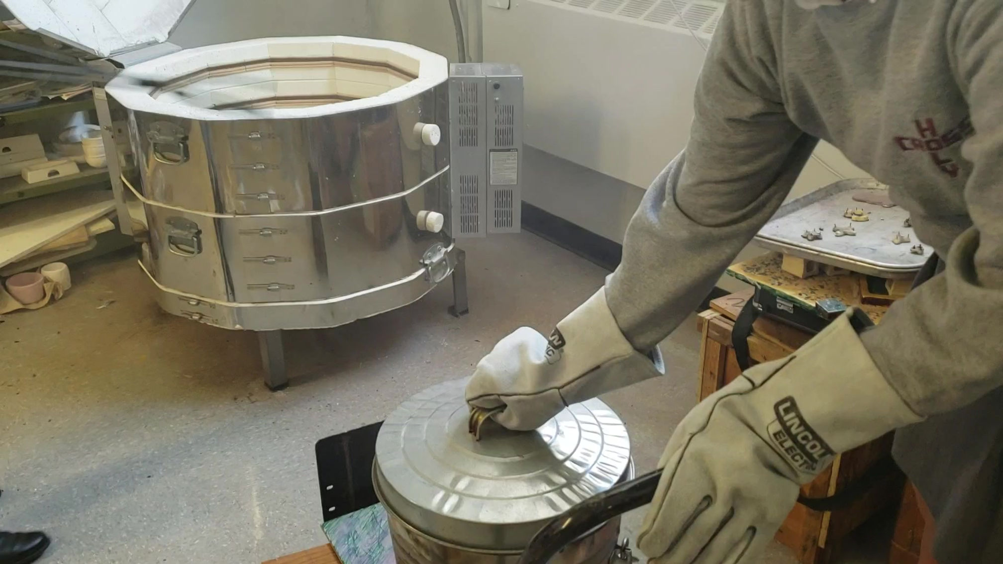 Raku Fire Pull Cont'd